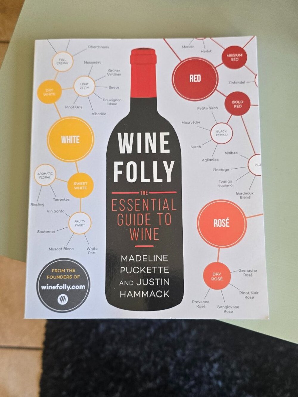 Wine Folly Essential Guide to Wine Paperback | Madeline Puckette